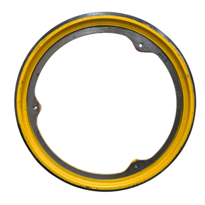 Polia de Fric&ccedil;&atilde;o Com 3 Furos