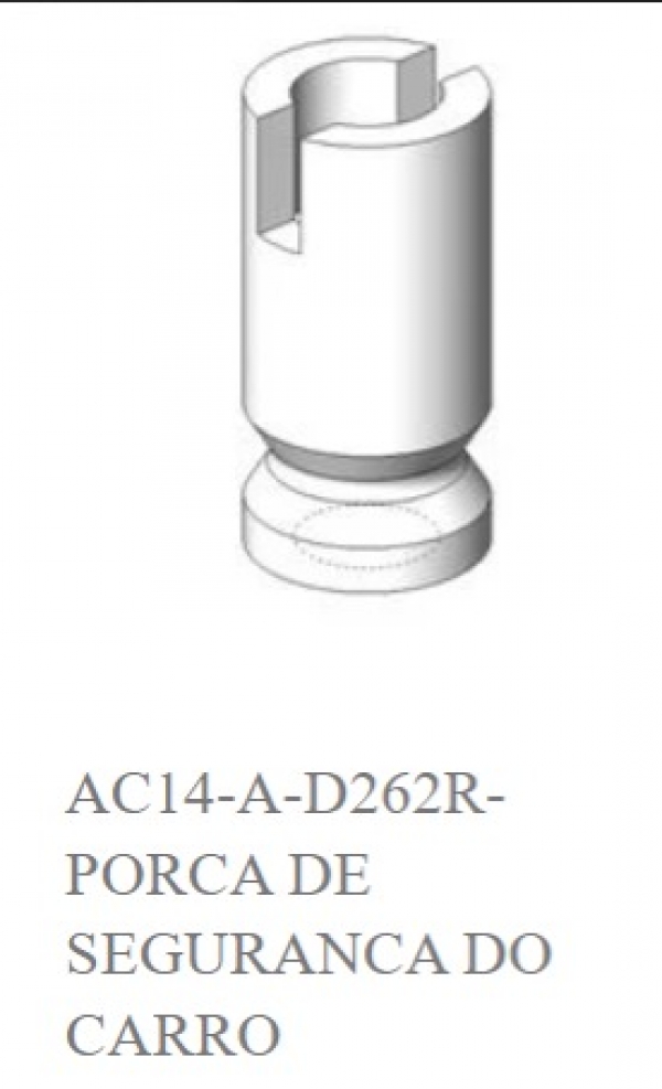 Kit Porca de Segurança (AC14-A-D262R)