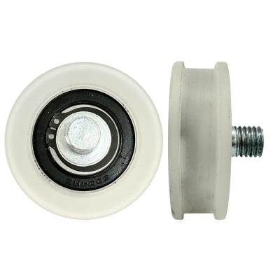 Roldana 55mm para Porta de Cabine com Eixo Conc&ecirc;ntrico Fermator