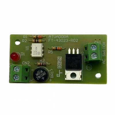 Placa Atuadora Zero-Crossing 220VAC Rele de Estado Solido Cod. 34915 (43023RR)