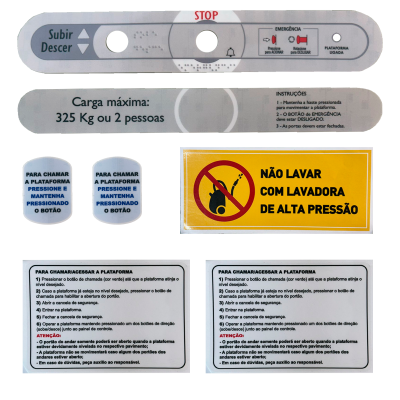 KIT ADESIVO AC02 (2 POTINHOLAS + PAINEL) (56637)